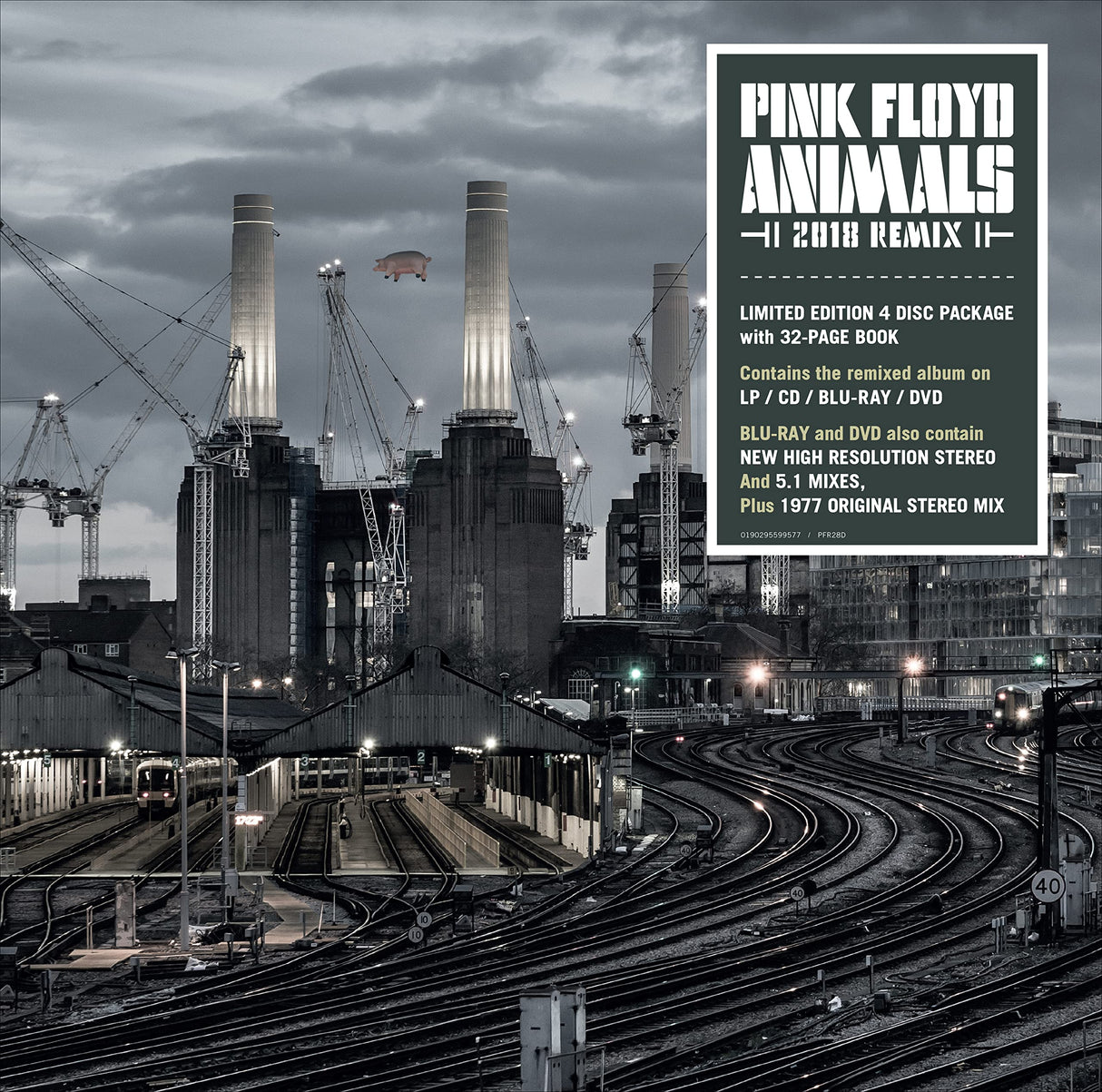 Animals (2018 Remix Box Lp 180 Gr. + CD + DVD + B.Ray + Booklet Deluxe Edt.) [Blu-ray]