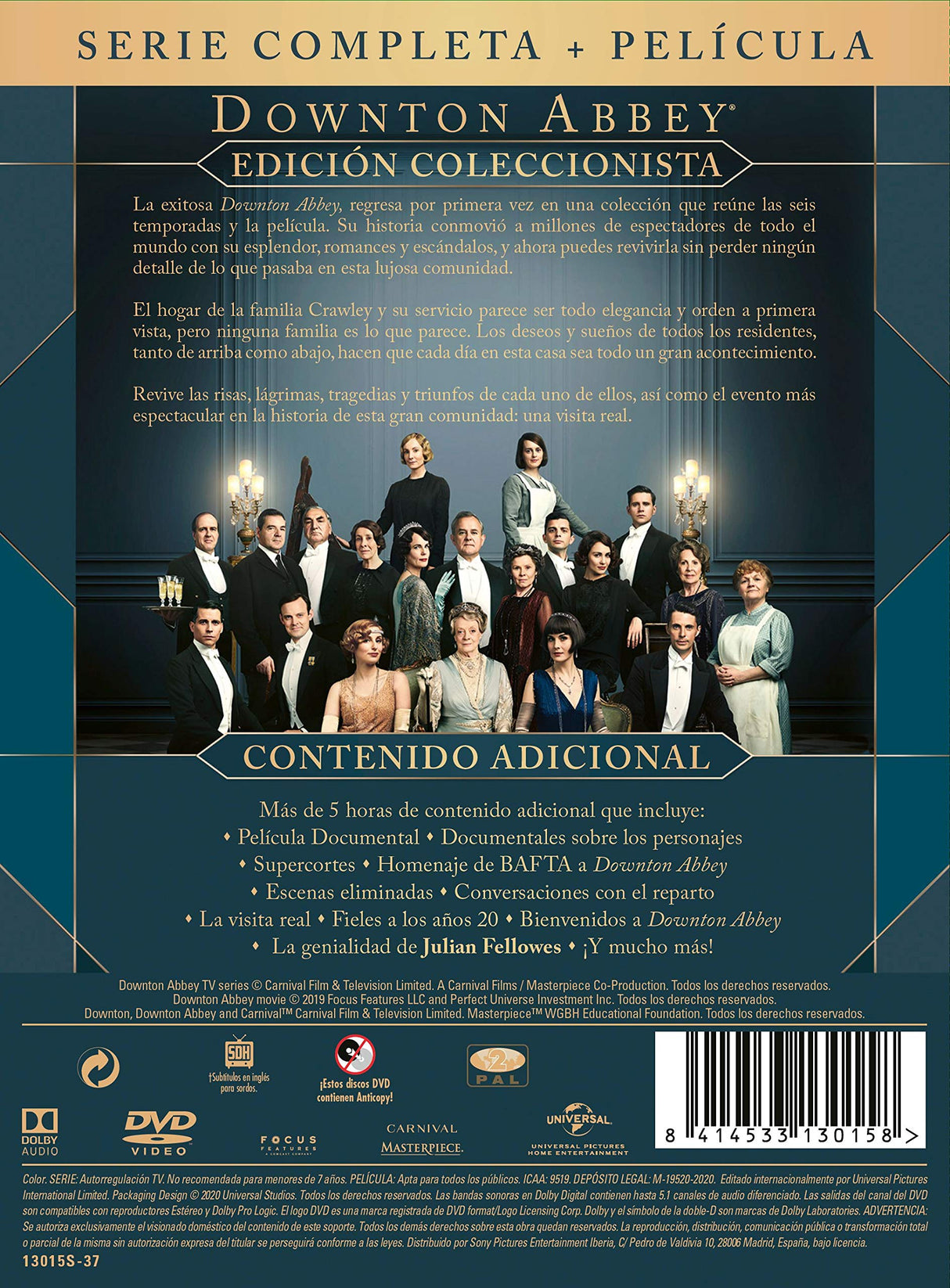 Downton Abbey (Serie TV + Pelicula) [DVD]