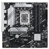 ASUS Prime B760M-PLUS - Placa Base Intel B760 LGA 1700 mATX (PCIe 4.0, M.2, Realtek 2.5Gb Ethernet, DP, HDMI, SATA 6 Gbps, USB Tipo-C, Protector de E/S premontado, Aura Sync)
