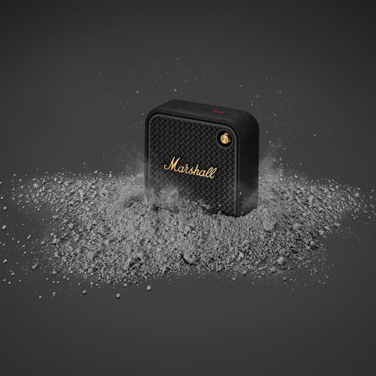 Marshall Willen II Altavoces inalámbricos Bluetooth 17 Horas de reproducción IP67 Carga rápida a Prueba de Agua - Negro y latón