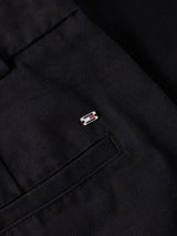 Tommy Hilfiger Essential Slim Straight Co Chino, Mujer, Negro, 42