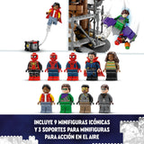 LEGO 76261 Marvel Batalla Final de Spider-Man, Recrea la Escena de No Way Home con 3 Minifiguras de Peter Parker, Duende Verde, Electro, Hombre de Arena, Ned, Dr Strange y MJ, Maqueta Coleccionable