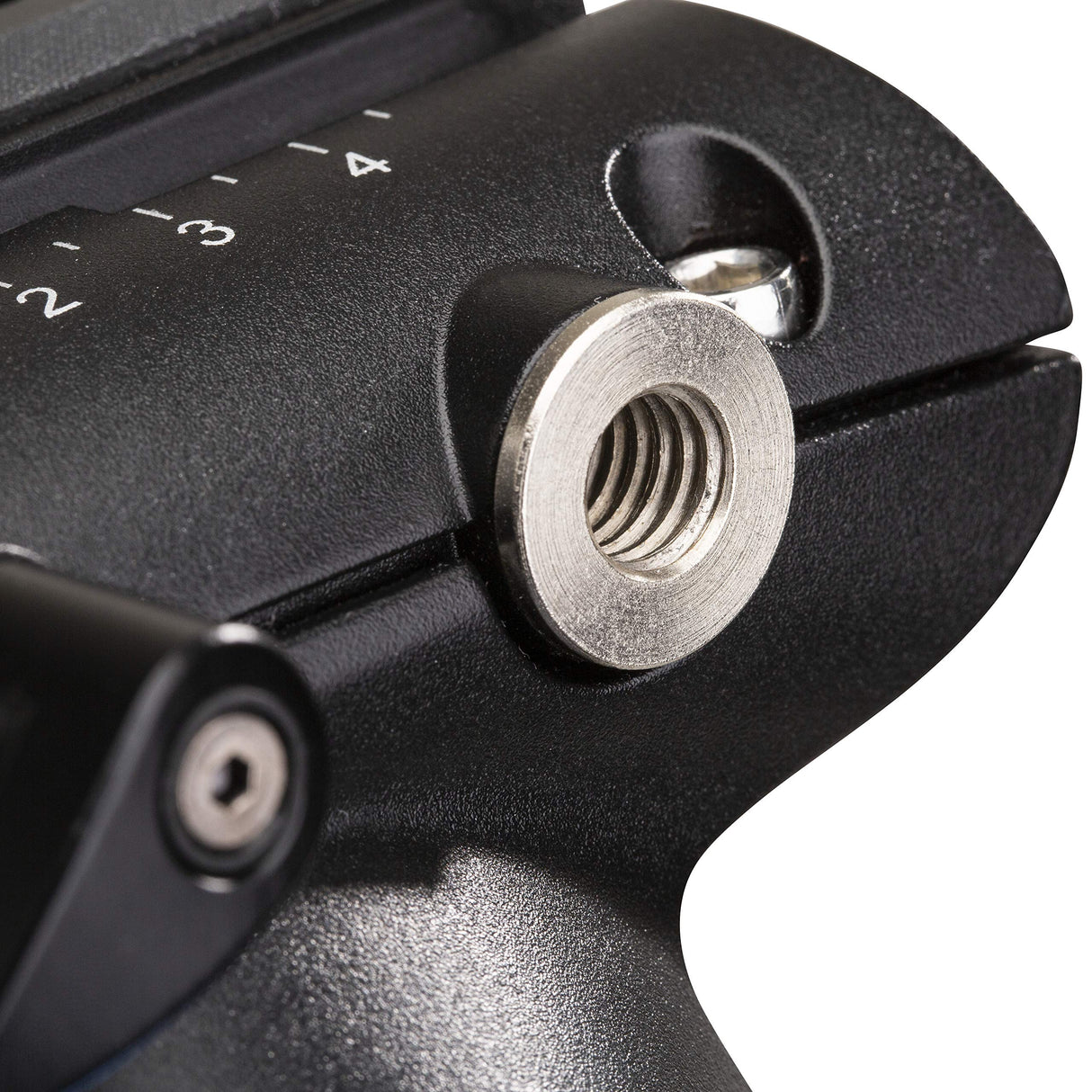 Benro S8 Pro Cabezal de Video líquido de Base Plana, 8 kg máx. de contrapeso de 8 Pasos (0-7), 3/8"-16 Soportes de Accesorios, 3/8"-16 Montaje de Cabeza, con Brazo Plano (S8PRO)