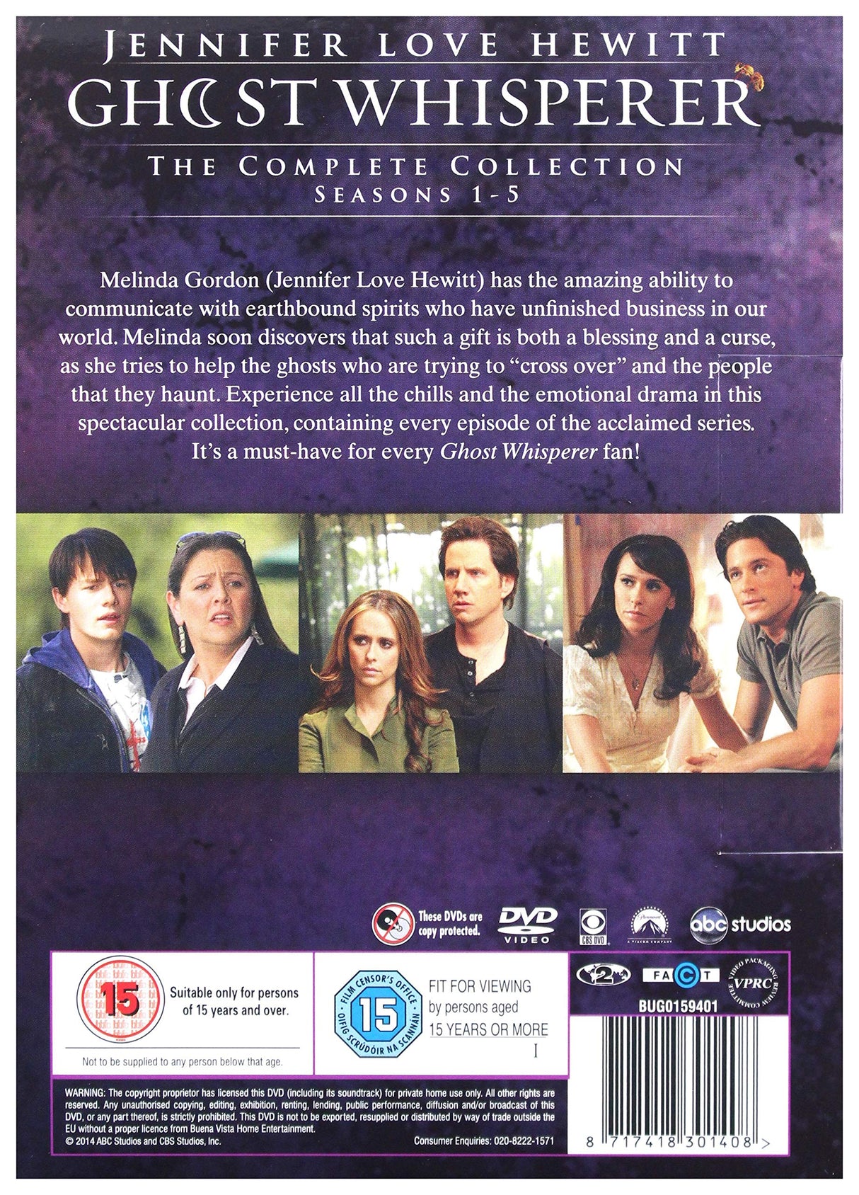 Ghost Whisperer - Seasons 1- 5 [Reino Unido] [DVD]