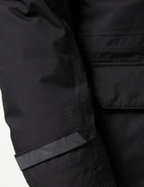 Helly Hansen Montes Parka Down Jacket, Hombre, Negro, L