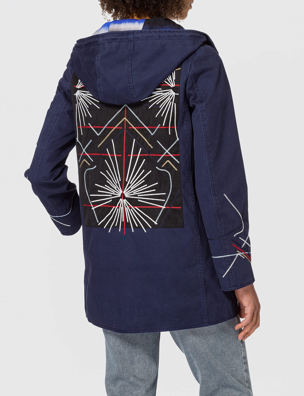 Desigual Chaq_zadar Chaqueta, Azul, S Mujeres