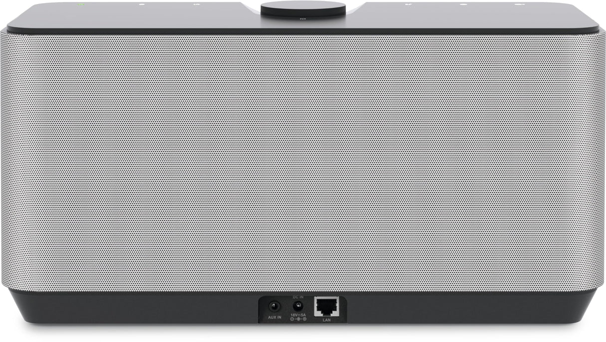 TechniSat AUDIOMASTER MR3 - Altavoz ELAC WLAN de 90W y Radio Internet (con Streaming de Audio UPnP/DLNA, Altavoz Multiroom para Reproducir Radio Internet, Spotify y Bluetooth) Negro/Plateado