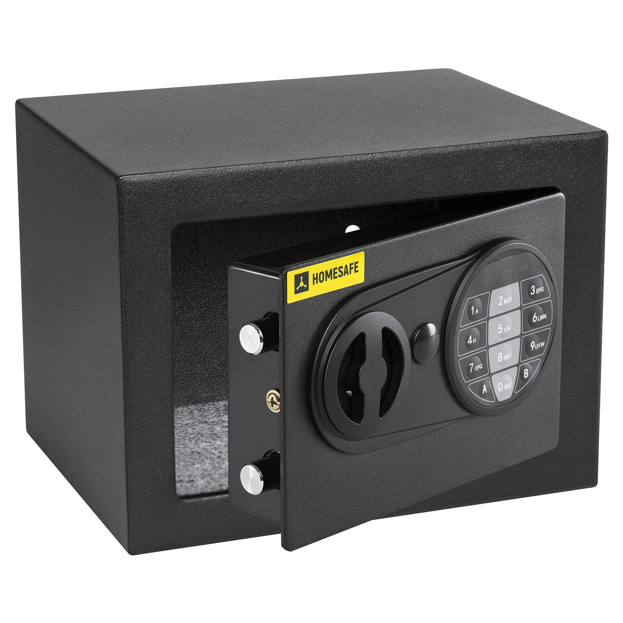 HomeSafe HV17E Caja Fuerte con Código Digital - 17x23 x17cm (HxAxP) - Para Seguridad en el Hogar, Almacenaje, Ahorros o Dinero en Efectivo