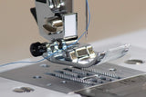 Brother FS70WTx Patchwork-Nähmaschine mit Máquina de Coser, Metal, Blanco, Morado, Full-size sewing machine + Anschiebetisch