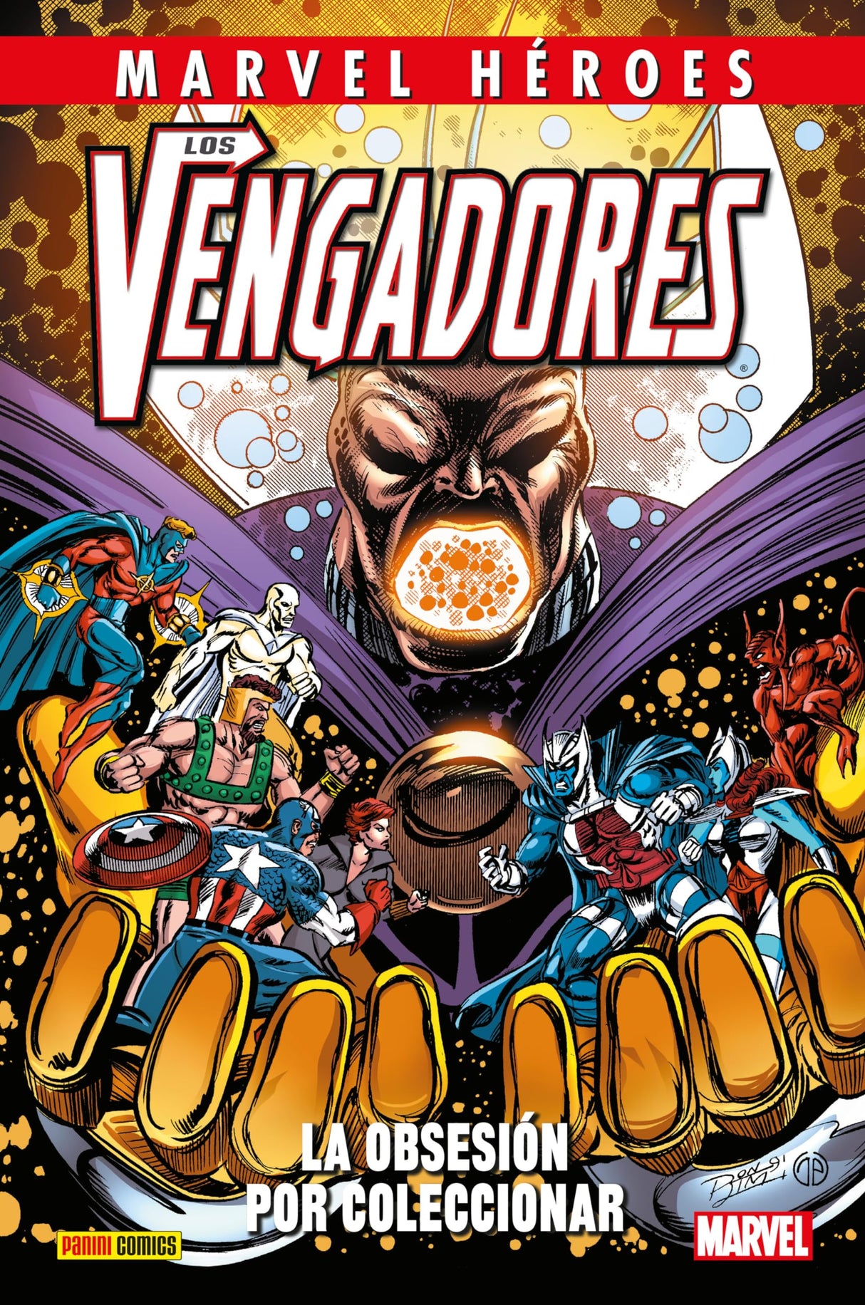 Cmh 117. los vengadores: la obsesion por coleccionar (MARVEL HEROES)