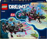 LEGO DREAMZzz 2 en 1 Submarino-Tiburón de Las Pesadillas de Juguete - 2 Opciones de Construcción con Aeronaves y 5 Minifiguras Inc. Mateo y Astrid - Regalo de para Niños y Niñas de 9+ años 71500
