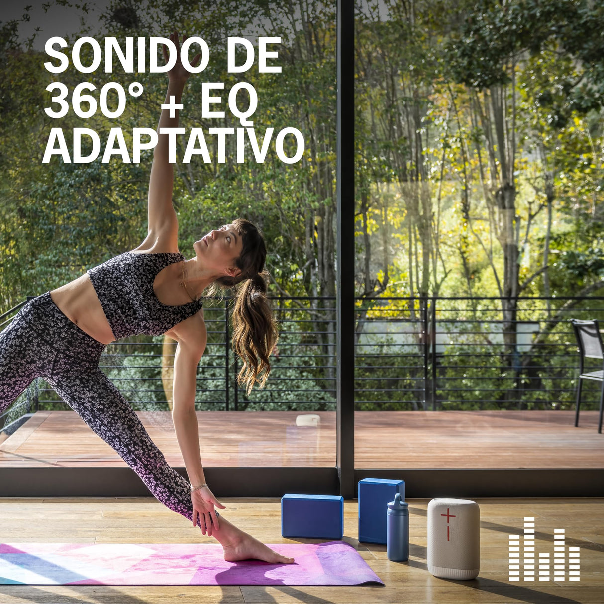 Ultimate Ears EPICBOOM, Altavoz Bluetooth portátil inalámbrico, Graves potentes, Sonido de 360 Grados, EQ adaptativo, Impermeable IP67, Flota, 17 Horas de batería, Radio de acción 6 m, USB C, Negro