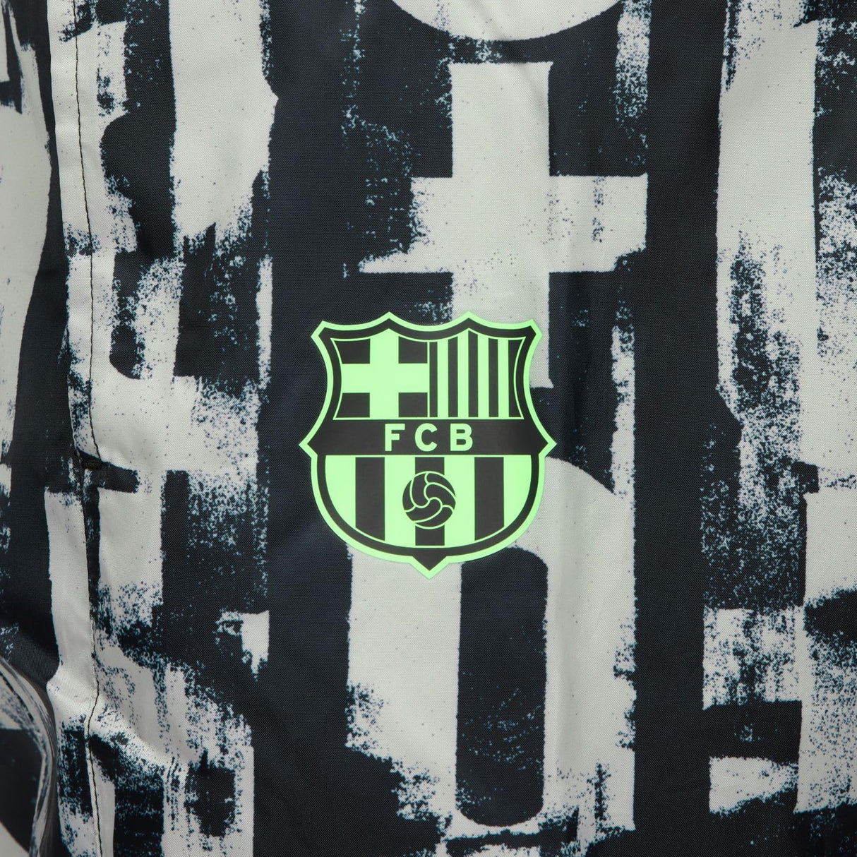 NIKE Chándal De Fútbol Tejido Con Capucha Para Hombre Fc Barcelona Third, Black/Pewter Grey/Lime Blast, FQ3038-010, 3XL