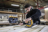 DEWALT DCW200NT-XJ - Lijadora Orbital XR 18V, 7 Velocidades, Sin cable, Motor sin escobillas, Bolsa para el polvo, Maletín TSTAK II, Sin Cargador/batería