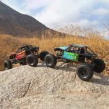 Axial AXI03000B 1/10 Capra 1.9 Unlimited 4WD Trail Buggy Cepillado, RTR RC Crawler, Rojo