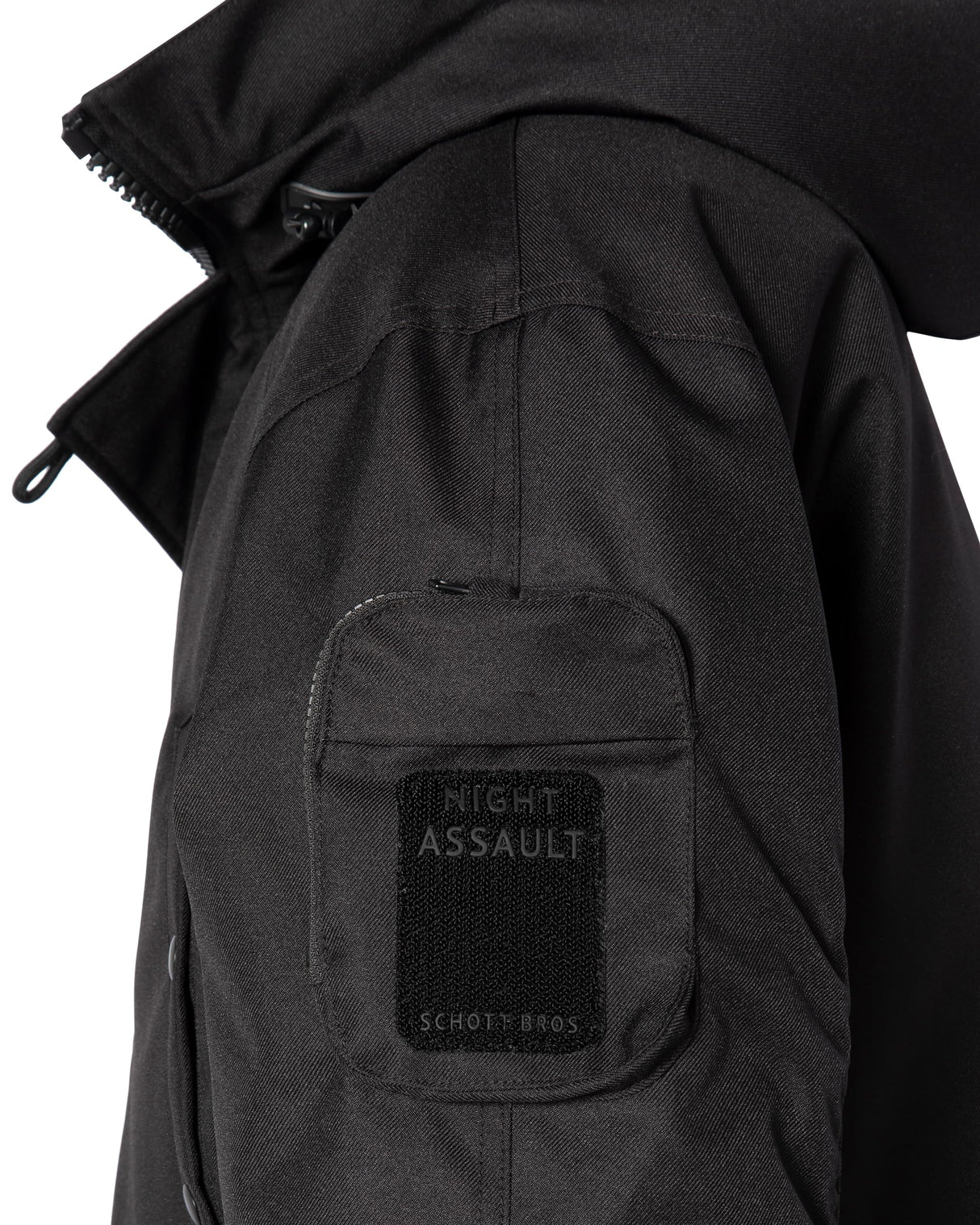 Schott NYC N3y Chaqueta, Negro, XL para Hombre