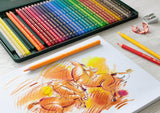 Faber-Castell 110060 - Estuche de Metal con 60 Ecolápices Polychromos - Multicolor
