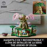 LEGO The Legend of Zelda Gran Árbol Deku “2 en 1”, Kit de Maquetas para Adultos con Zelda y 3 Minifiguras de Link, Regalo para Fans de los Videojuegos Ocarina of Time y Breath of The Wild 77092