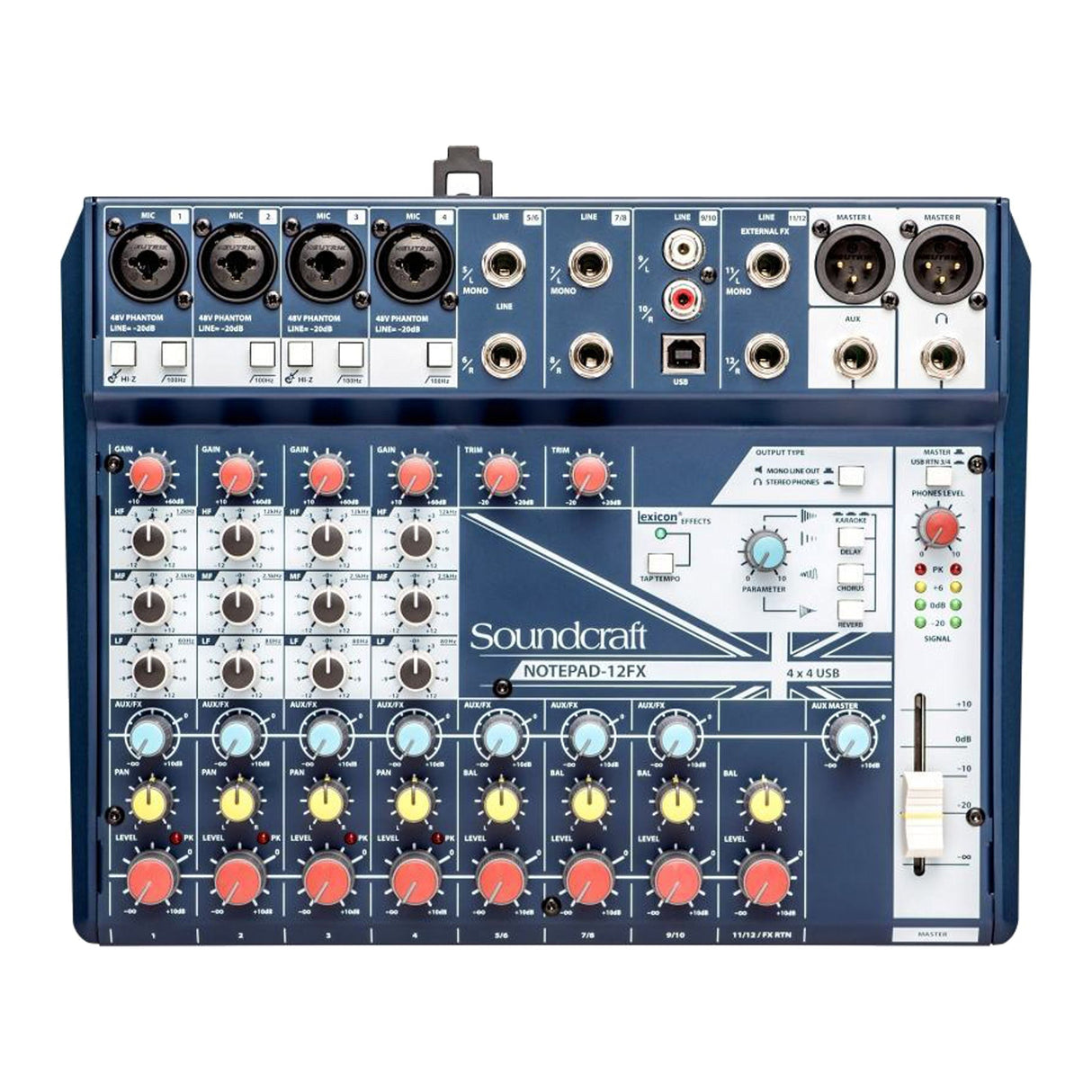 Soundcraft NOTEPAD-12FX Mezclador