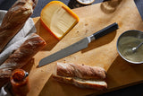 Fiskars Set de cuchillos, Sensei, 5 piezas, Cuchillo chef, Cuchillo pan, Cuchillo Santoku, Cuchillo verduras, Cuchillo para pelar, Acero inoxidable con alto contenido de carbono/plástico, 1025845