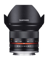 Samyang sy12 m-e-BK 12 mm F2.0 Lente Ultra Gran Angular para Sony E cámaras