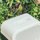 Konex audio Altavoz Amplificado portátil Bluetooth Blanco de 2 vías K-Five - Diseño Elegante, Bluetooth 5.1 - Entrada AUX - USB. Batería Recargable. Calidad y Potencia de Sonido.