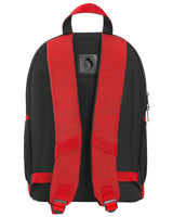 Ferrari – Mochila con carrito desmontable ajustable con asa y tirantes retráctiles, cremallera y bolsillo frontal con cremallera – Mochila escolar 36 x 23 x 47 cm, rojo, Talla única, Casual