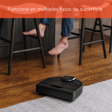 Neato D9 Smart Robot Vacuum Cleaner - D-Design, HEPA Filter, Laser Map Navigation - App Control - 200 Minutes Duration, Auto Recharge and Reset - Black