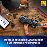 LEGO DC Batman Batmóvil de Batman Forever - Coche de Superhéroe de Juguete y Minifigura - Habitáculo Que se Abre e Interior Detallado - Regalo para Niños y Chicos de 12+ Años 76304