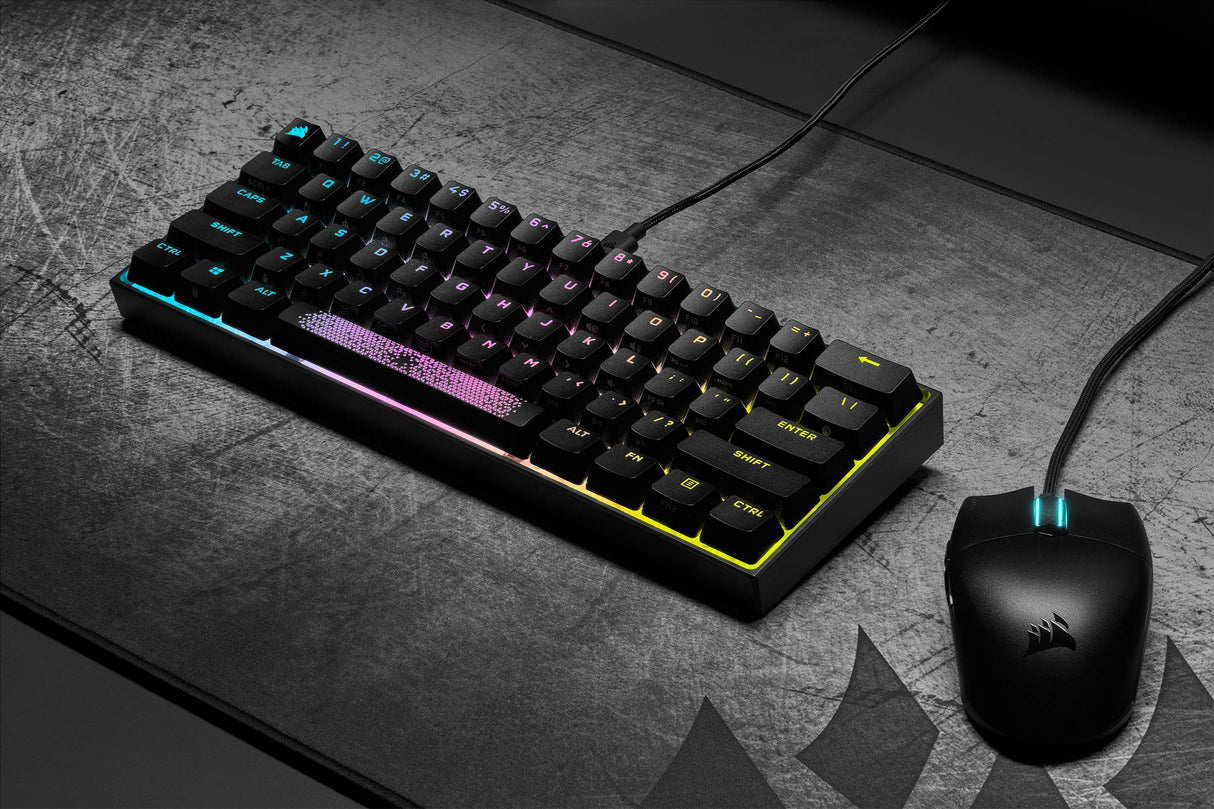 Corsair LED RGB K65, Cherry MX Speed Noir