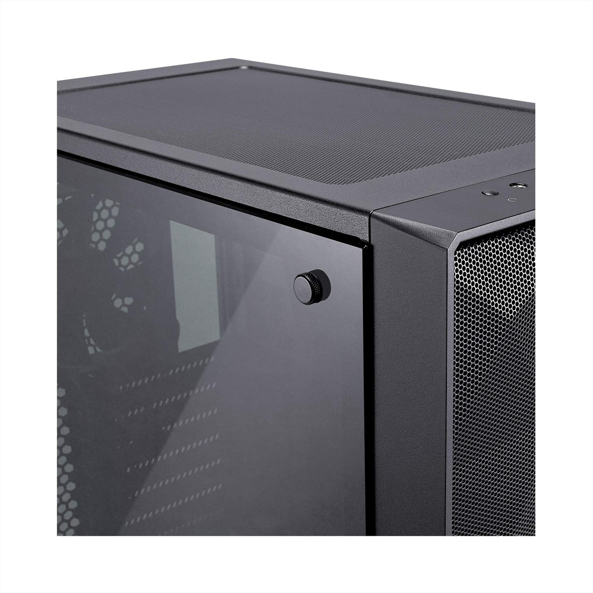 Fractal Design meshify C templado cristal ATX/mATX/ITX caja de ordenador – Negro