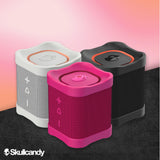 Skullcandy Terrain Mini Altavoz Portátil Inalámbrico con Bluetooth, Impermeabilidad IPX7, 14 Horas de Batería, True Wireless Stereo y Correa Integrada para Viajes y Uso en Exteriores - Hueso/Naranja
