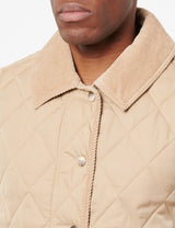 GANT VEST QUILTED WITH CORD DETALLES, caqui oscuro, XL
