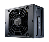 Cooler Master V850 SFX Gold,Fuente de Alimentación 850W 80 PLUS Fully Modular,PSU SFF/mini-ITX, Ventilador Silencioso FDB 92mm, Modo Semi-Fanless,Soporte SFX/ATX,Plug UE, 1 Unidad