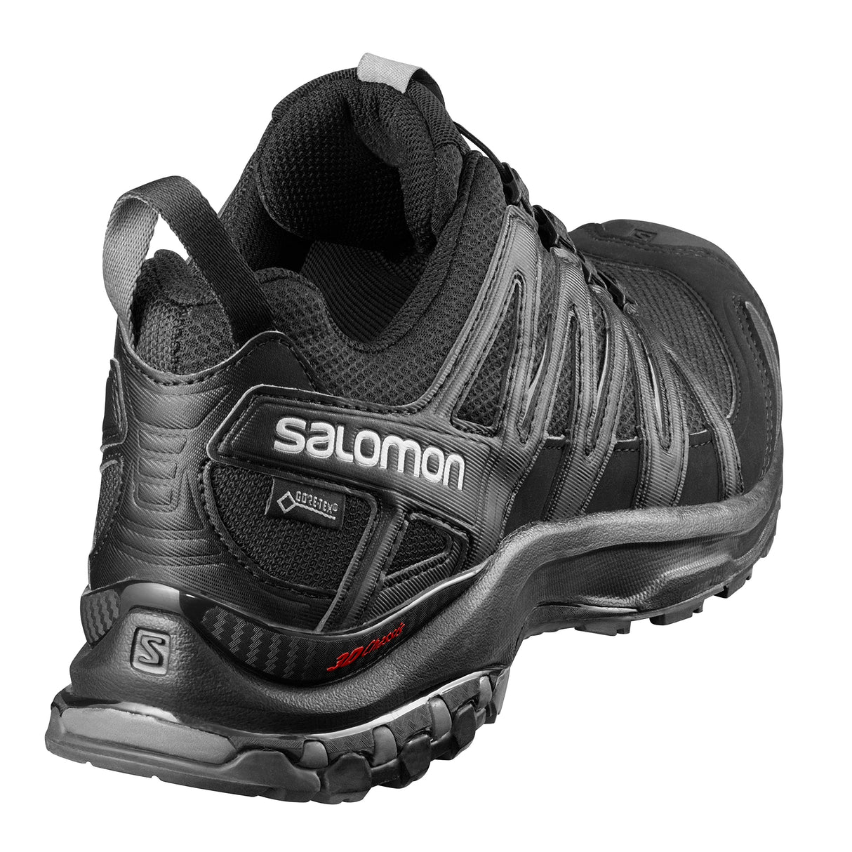Salomon XA Pro 3D Gore-Tex Zapatillas de Trail Running para Hombre, Ajuste preciso, Agarre en todo tipo de terrenos, Impermeable, Black, 45 1/3
