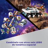 LEGO City Base Espacial y Plataforma de Lanzamiento, Juego de Exploración Planetaria, Regalo para Niños y Niñas de 8 Años o Más, 6 Minifiguras, Robot de Juguete y 2 Figuras de Acción de Aliens 60434