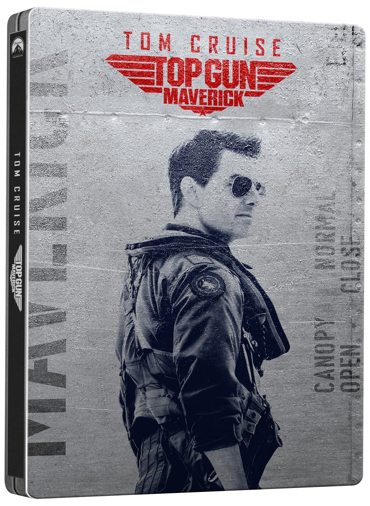 Top Gun Pack Ed. Coleccionista Steelbook: Top Gun + Top Gun: Maverick (4K UHD + Blu-ray) (Contiene: Set de Fotos, Imanes de Emblemas, Placas de Identificacion, Llavero de Cuero, Posavasos)