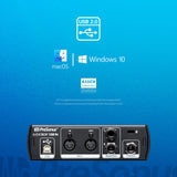 PreSonus AudioBox 96 - Interfaz de Audio USB, Para Grabación, Difusión, Podcasting con Paquete de Software incluido Studio One Artist, Ableton Live Lite DAW, Edición del 25º Aniversario