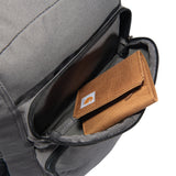Carhartt 19032104 legado estándar trabajo mochila con acolchado funda blanda para ordenador portátil y Tablet de almacenamiento, color gris