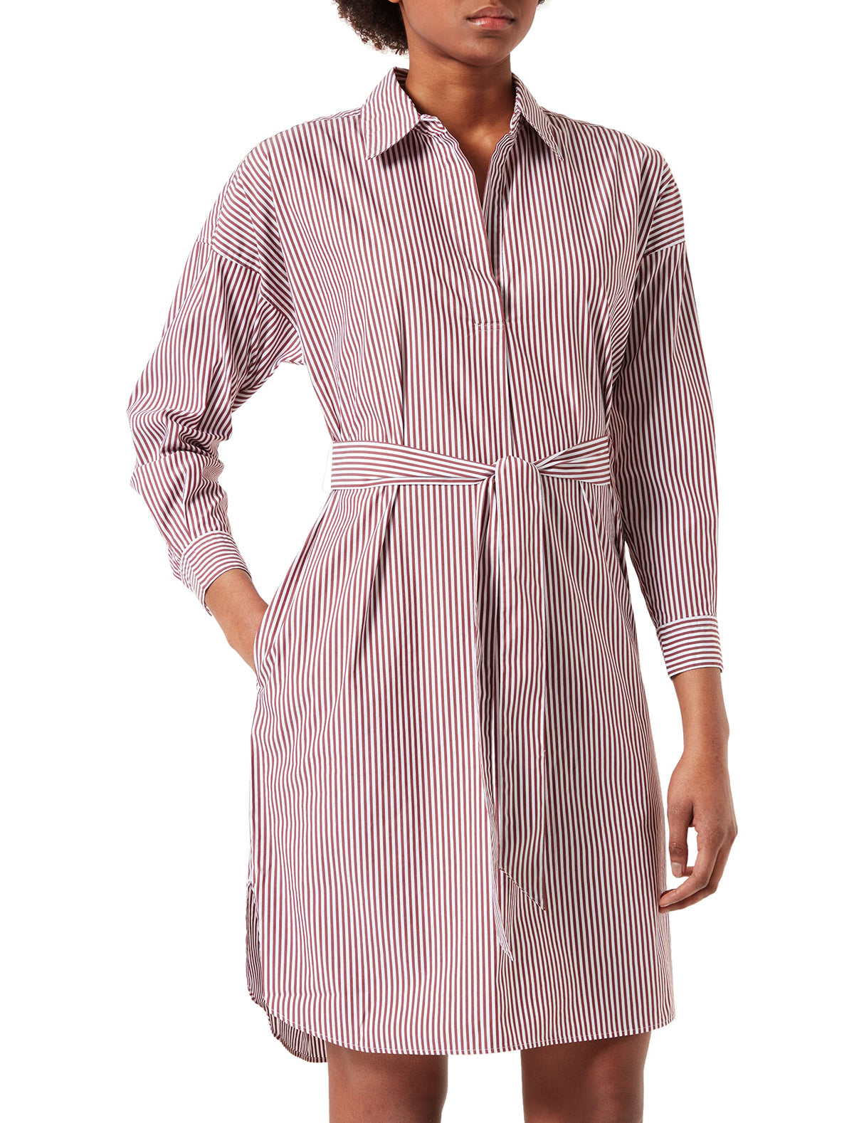 BOSS C_detelizza Vestido, Dark Red606, 44 para Mujer