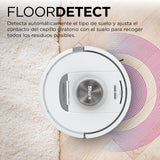 Shark PowerDetect Robot Aspirador, Vaciado automático, navegación 3D y LiDAR, Base antialérgenos, tecnología NeverStuck, para alfombras, Suelos y Pelo de Mascotas, WiFi/App, Blanco, AV2820VEEUWH