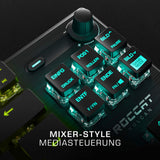 ROCCAT Vulcan TKL Pro Gaming Tastatur Kompakte optische RGB-Gaming-Tastatur mit Linear Red Switch und DE Layout