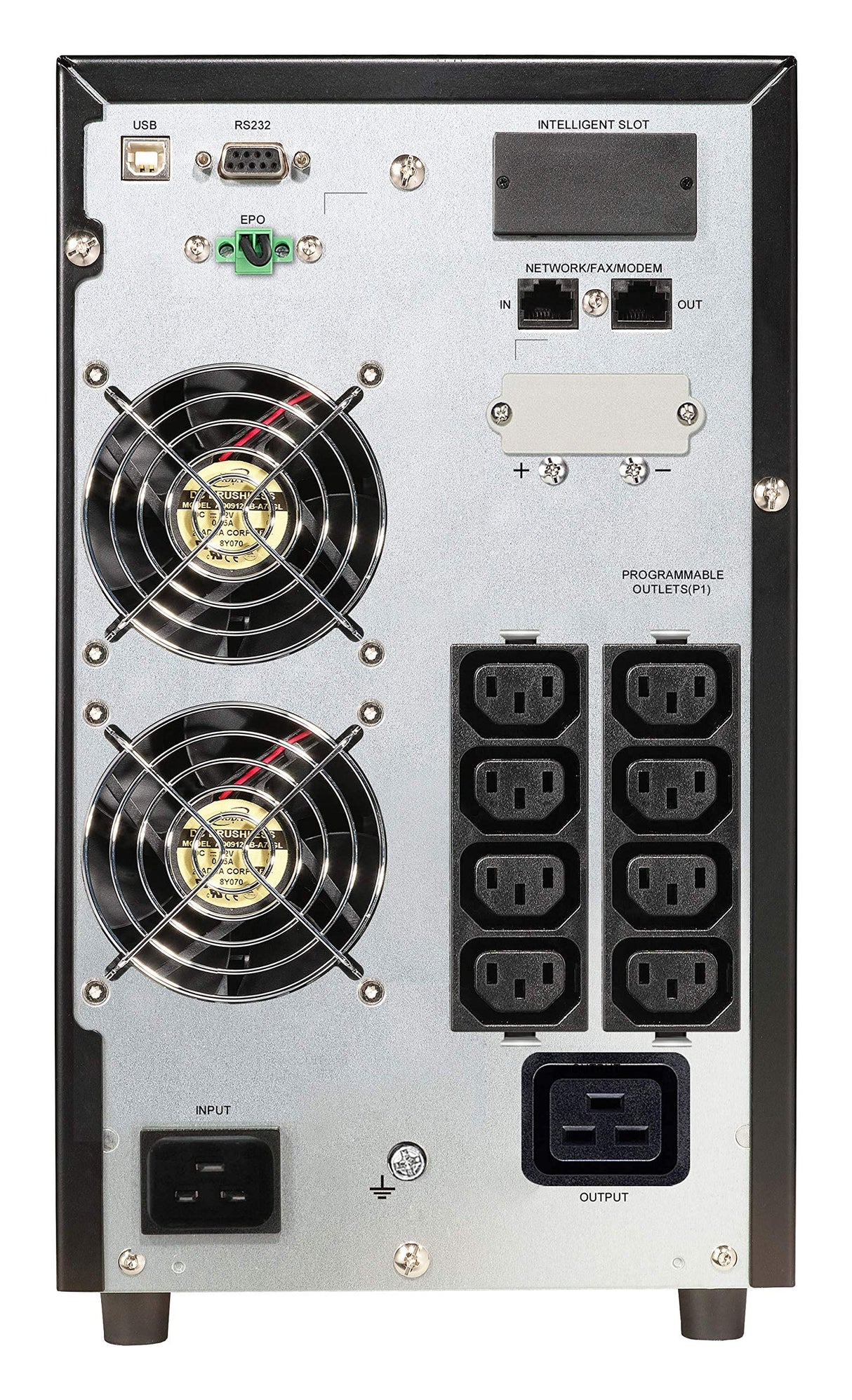 Lapara LA-ON-3K-LCD-V10 Sistema de Alimentación Ininterrumpida SAI 3000VA 3000W LCD Online