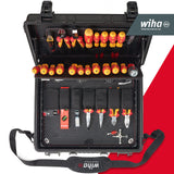 Wiha Juego de herramientas para electricistas Competence XL en surtido, de 83 unid. incl. caja de herramientas (40523)