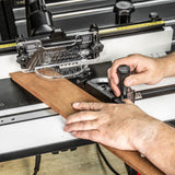 Trend Mesa fresadora de taller independiente 230 V EU, perfecta para trabajos de elevación de paneles, creación de plantillas y corte por lotes, WRT/EURO