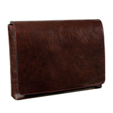 Time Resistance Bolso Messenger de Cuero - Bolso Bandolera para Hombre - Maletín
