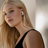 Sudio N2 Pro - Auriculares intraurales Bluetooth con ANC, conexión multipunto, IPX4 Resistente, Carga USB-C e inalámbrica, micrófono, Tiempo de reproducción de 30 Horas con Funda de Carga (Blanco)
