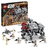LEGO Star Wars 75337 Caminante AT-TE - Juguete Construcción con 3 Minifiguras de Soldados Clon 212 y Figura de Droide Araña - Regalo para Niños y Niñas de 9+ Años y Fans de La Venganza de los Sith