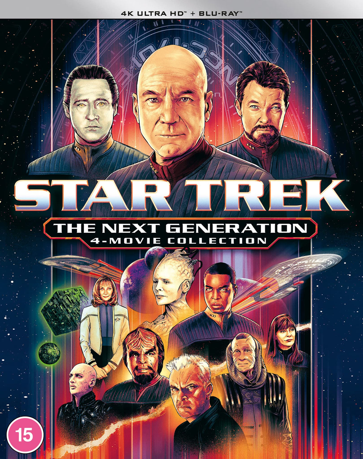 Star Trek: The Next Generation Movie Boxset 4K UHD [Blu-ray] [2023] [Region A & B & C]