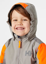 Helly-Hansen Kids Unisex K Rider 2.0 Ins Jacket, Hormigón, 2